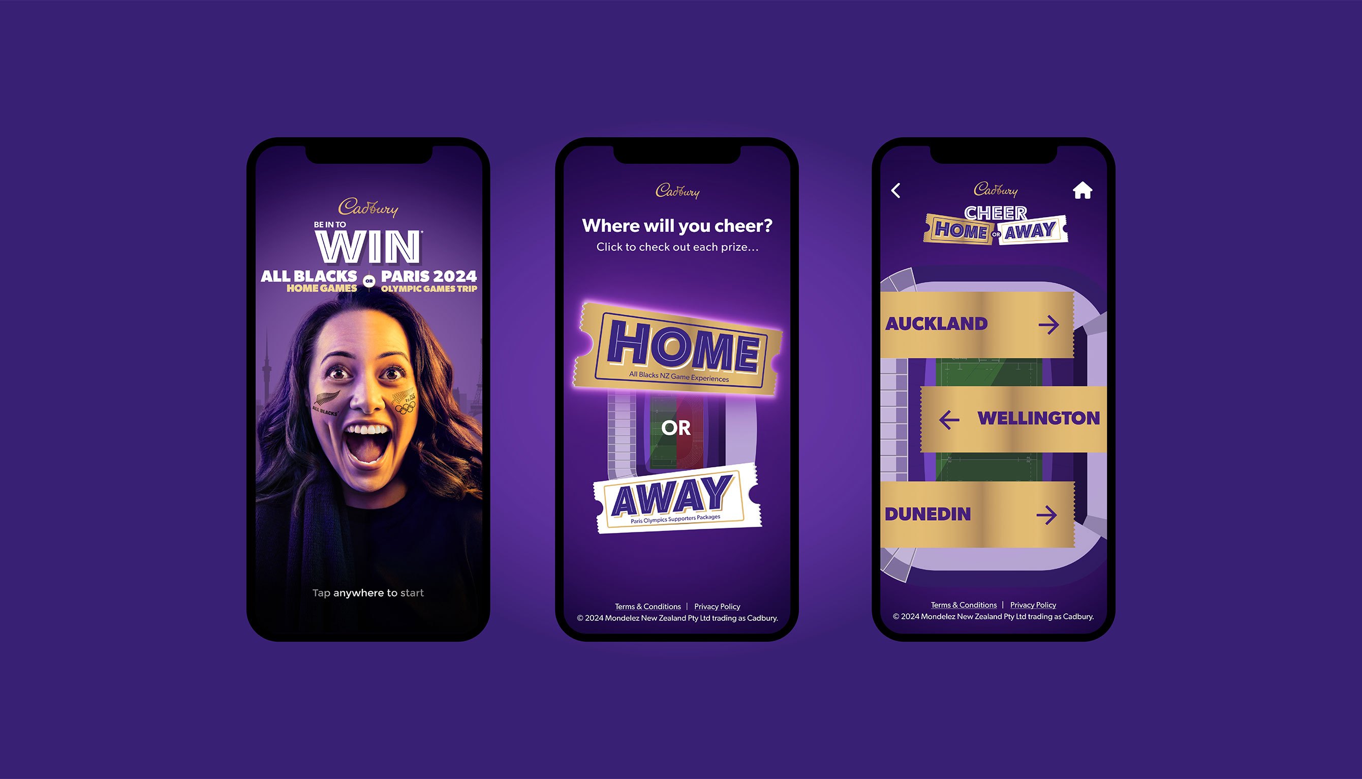 Cadbury Cheer and a half mobile devices
